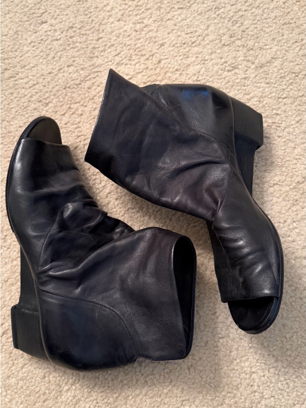 Marsel Open-Toe Booties - Picture 2 of 6